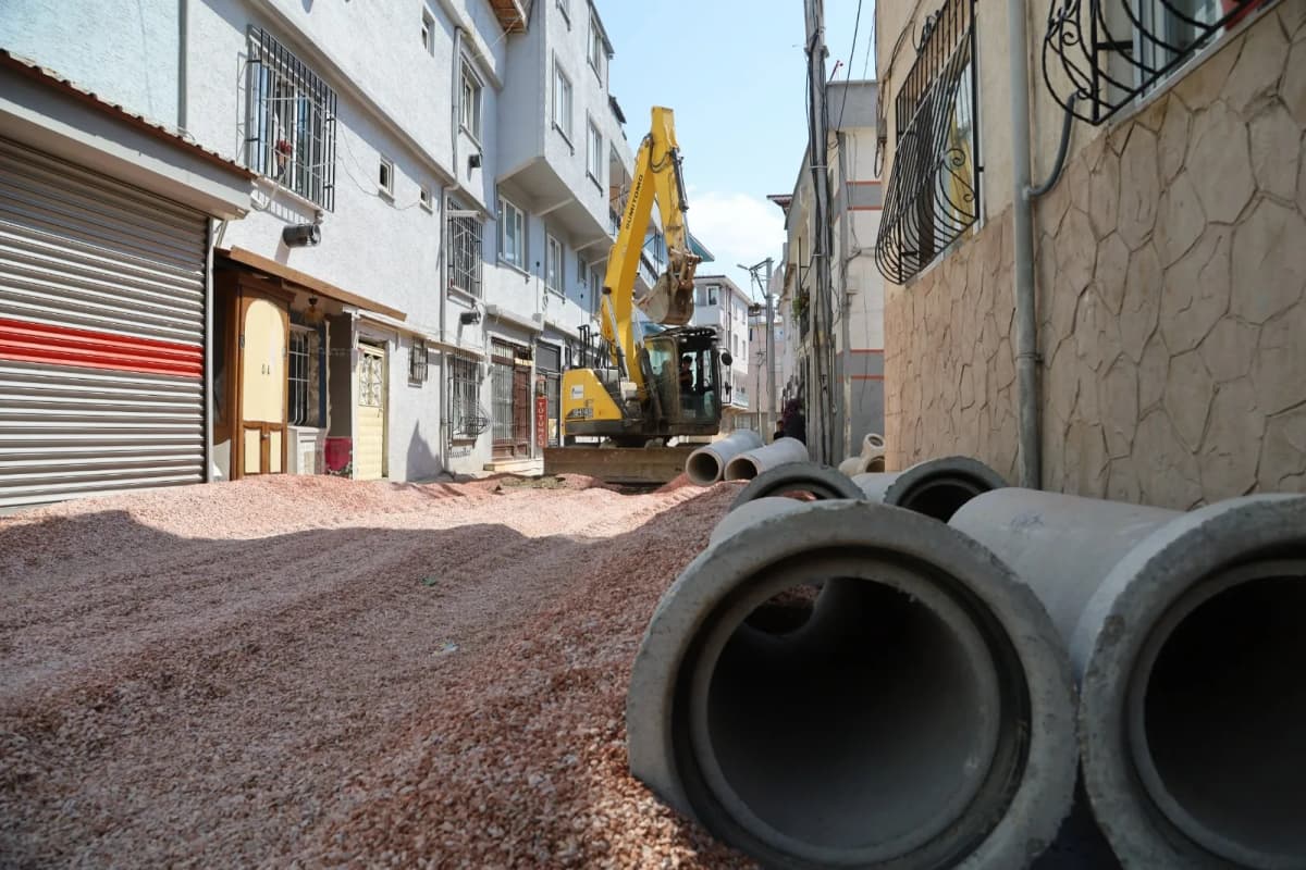 Büyükşehir'den Yavuzselim'e altyapı hamlesi