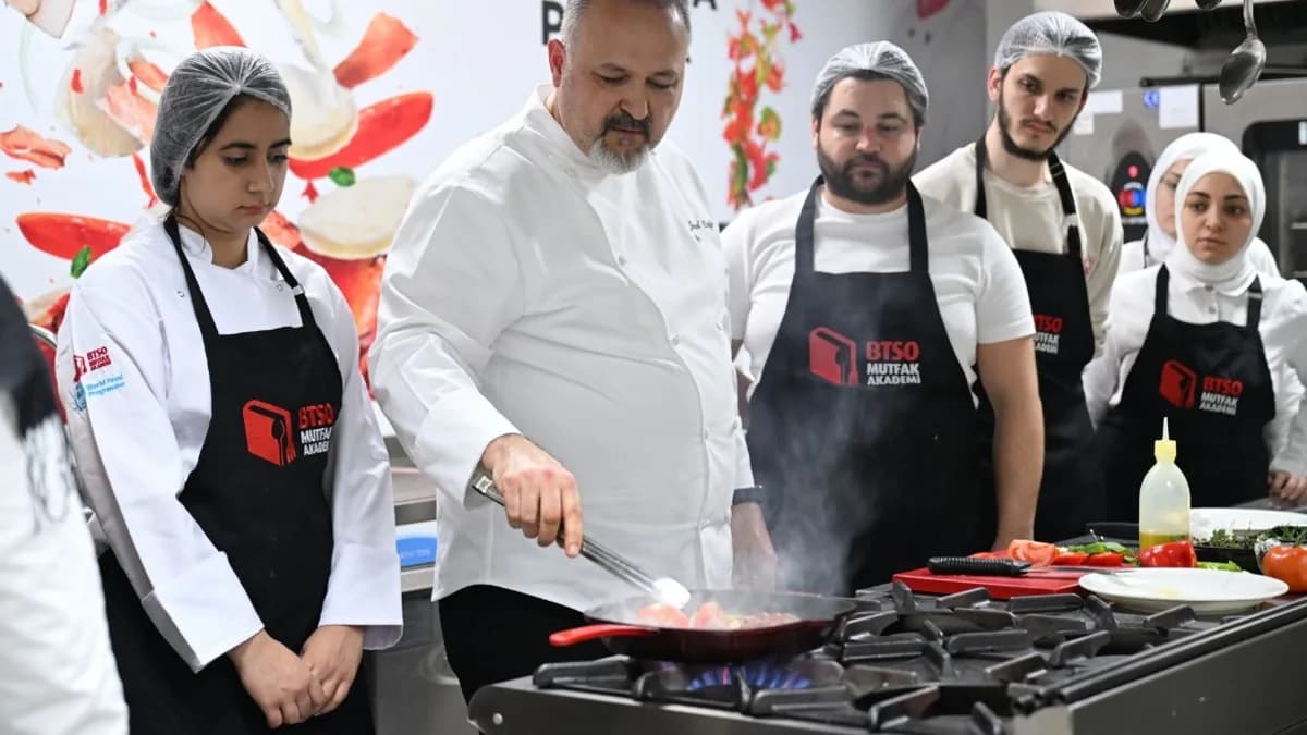 BTSO Mutfak Akademi’den Girişimciliğe Açılan Kapı