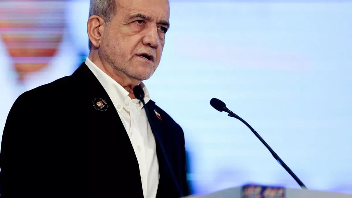 İran’dan ABD’ye vize tepkisi: Pezeşkiyan’ın basın ekibine izin çıkmadı