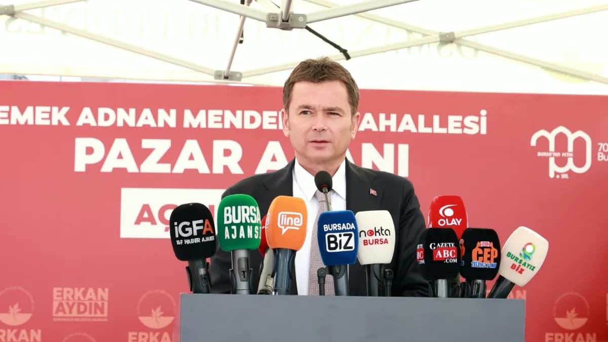 Osmangazi’de Modern Bir Pazar Alanı Daha Hizmete Girdi