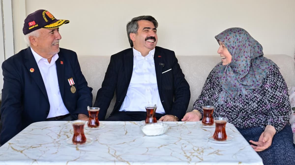 Başkan Yılmaz’dan vefa ziyareti