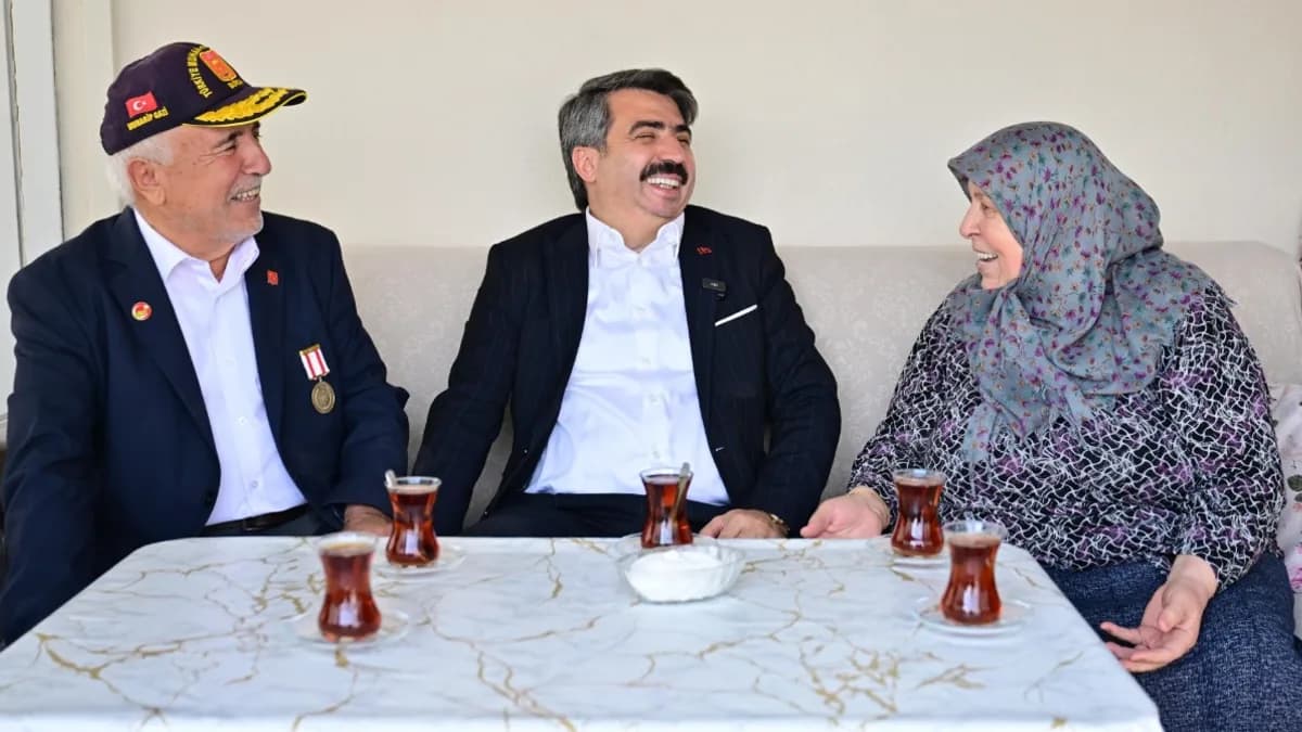 Başkan Yılmaz’dan vefa ziyareti