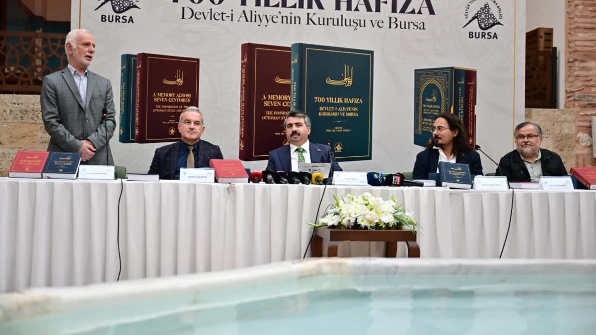 Bursa’nın 700 yıllık hafızası kitaplaştırıldı