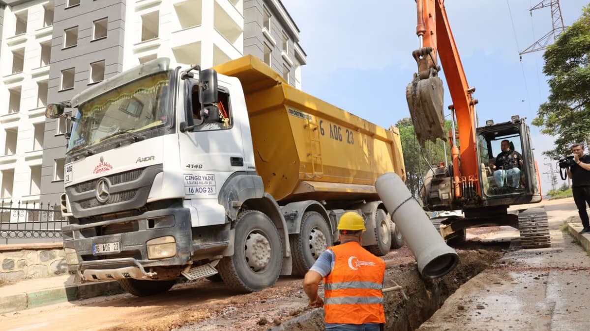 Büyükşehir'den kış öncesi altyapı mesaisi