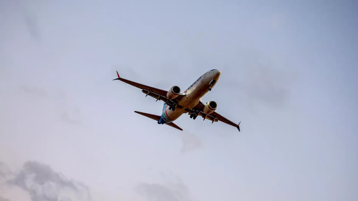 flydubai uçağı