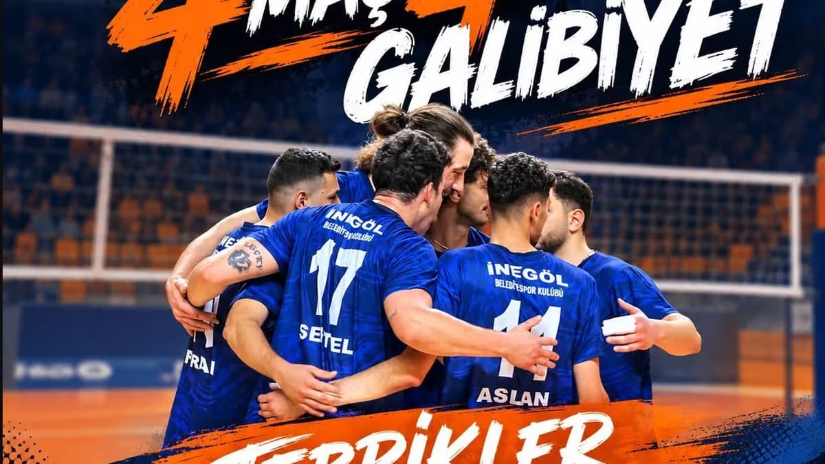 İnegöl Belediyespor Filede Şov Yapıyor: 4’te 4