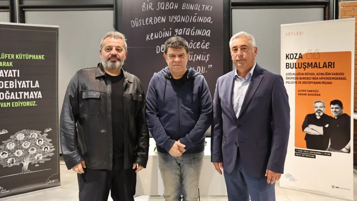 Koza Buluşmaları’nın konuğu Alper Canıgüz oldu