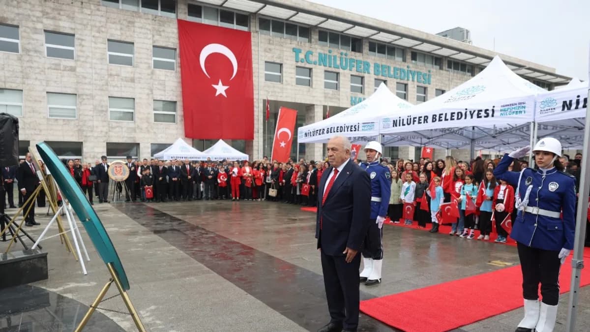 Nilüfer’de Cumhuriyet Bayramı’nın 103’üncü yıl coşkusu