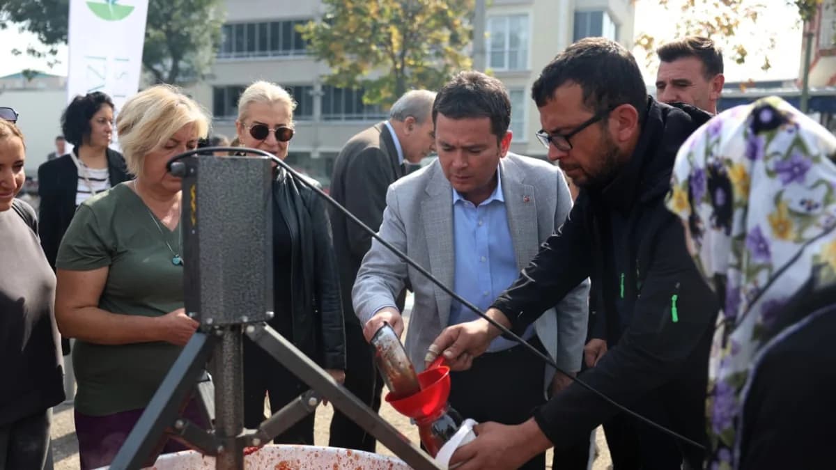 Osmangazi’de Salça Bereketi İmeceyle Büyüdü