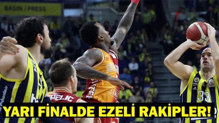 YARI FİNALDE EZELİ RAKİPLER! Fenerbahçe Beko - Galatasaray maçı ne zaman, saat kaçta, hangi kanalda?