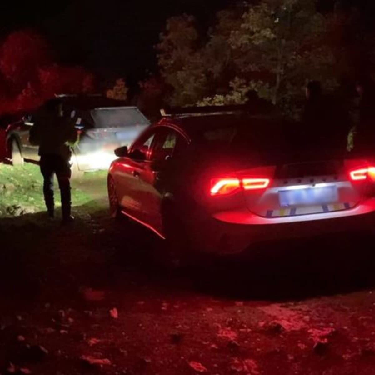 Polisin 'dur' ihtarına uymadı! Aracını bırakıp ormana kaçtı