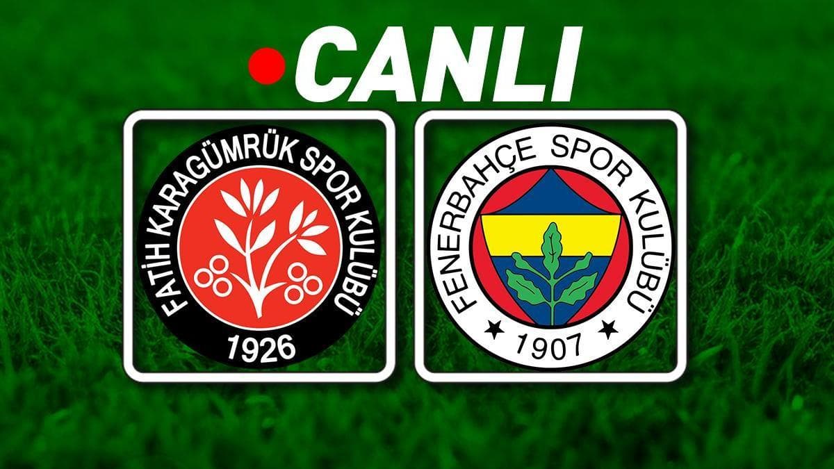 Fatih Karagümrük - Fenerbahçe Bein Sports 1 Canlı İzle | Kanarya, 3 puan istiyor