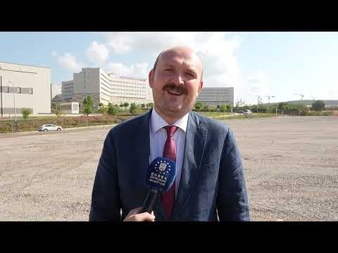 Bursa Şehir Hastanesi otoparkı hizmete açıldı