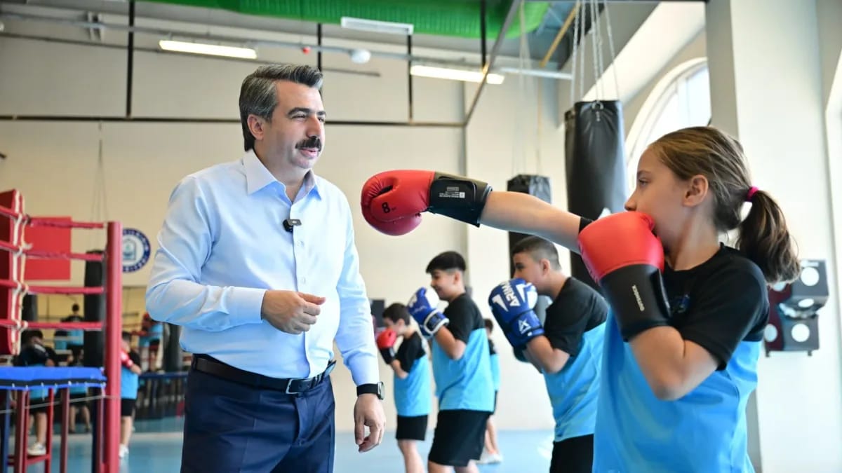 Yıldırım'da çocuklar sporla büyüyor
