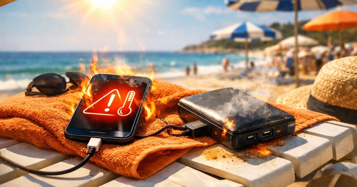 Yaz aylarında telefon şarjına dikkat!