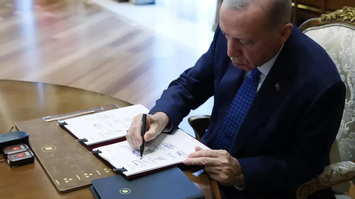 Erdoğan'dan atama kararları! Çok sayıda ilin emniyet müdürü değişti