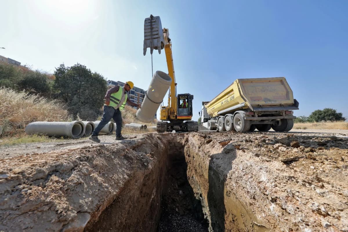 Büyükşehir'den Nilüfer'e 7 bin 600 metrelik altyapı yatırımı