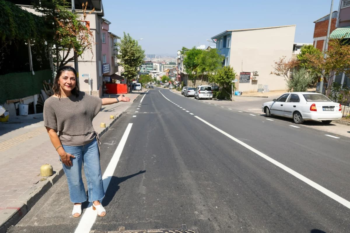 Büyükşehir Nilüfer’de Dumlupınar Caddesi’ni yeniledi
