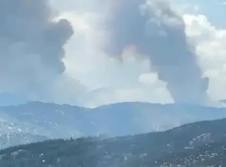 İki kentte orman yangını! Havadan ve karadan müdahale