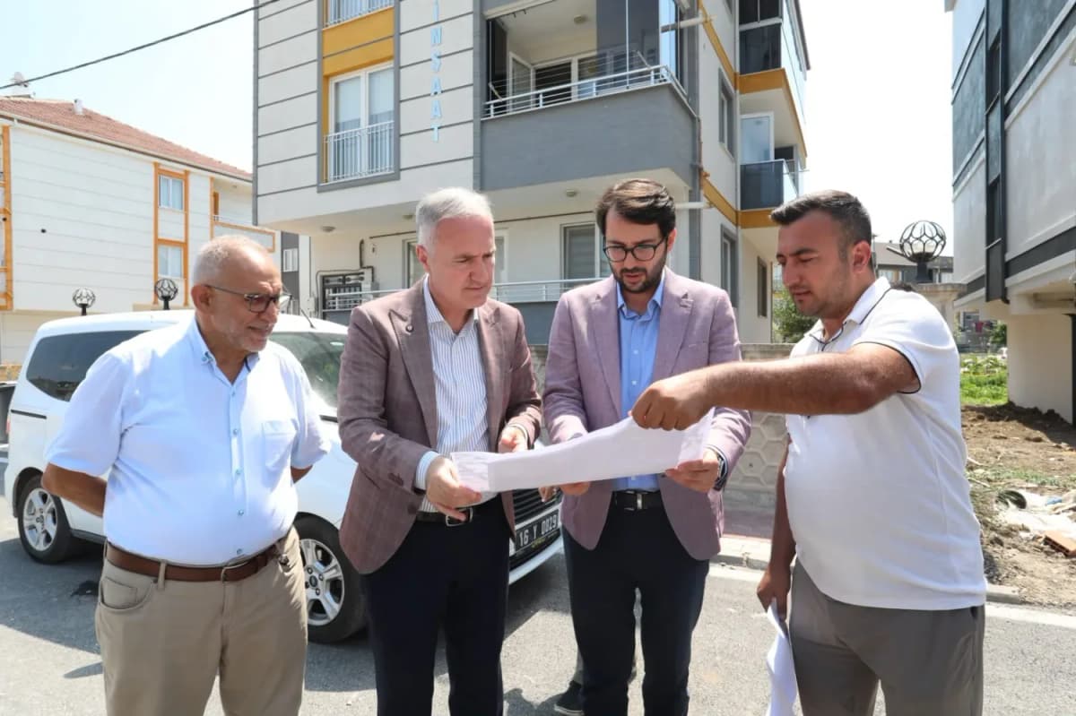 İnegöl Belediyesi’nden Yeni Mahalleye 64 Araçlık Otopark