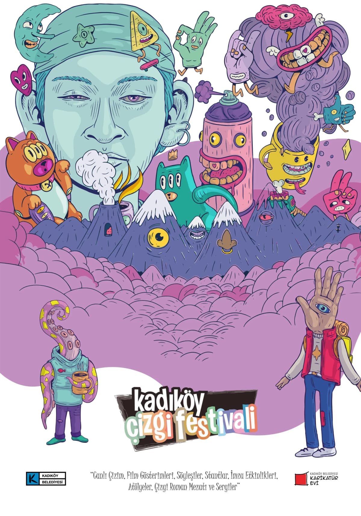 Kadıköy Çizgi Festivali’nin afişi belli oldu: 174 eser yarıştı