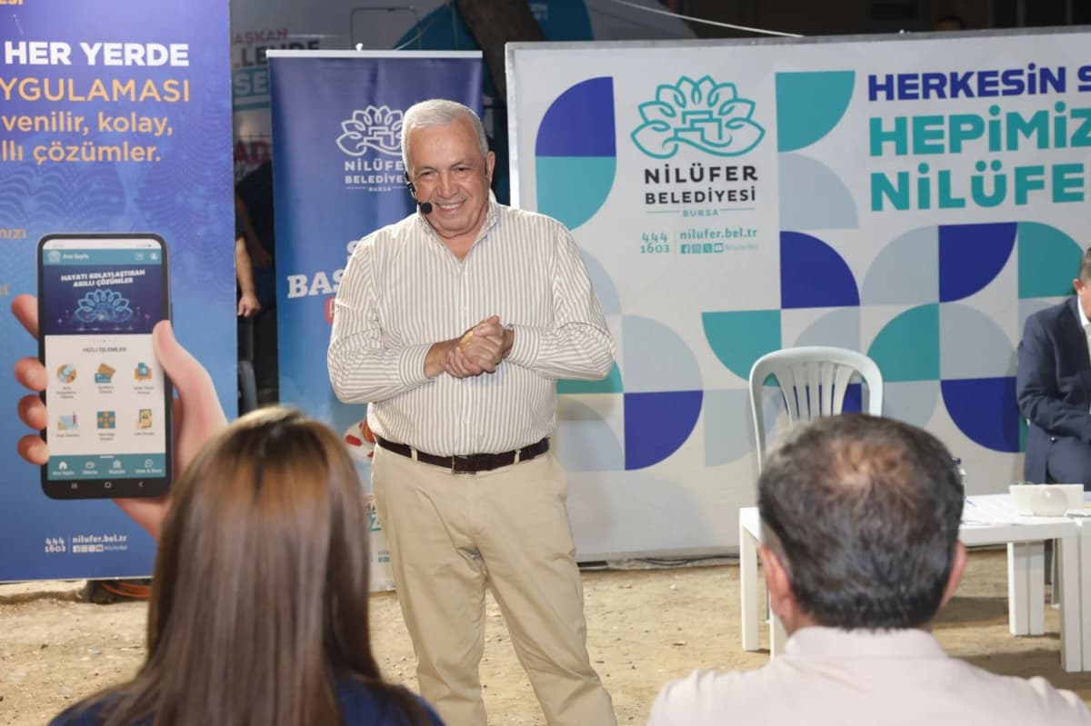 “Şadi Başkan’la Akşam Çayı” buluşması Fethiye Mahallesi’nde düzenlendi