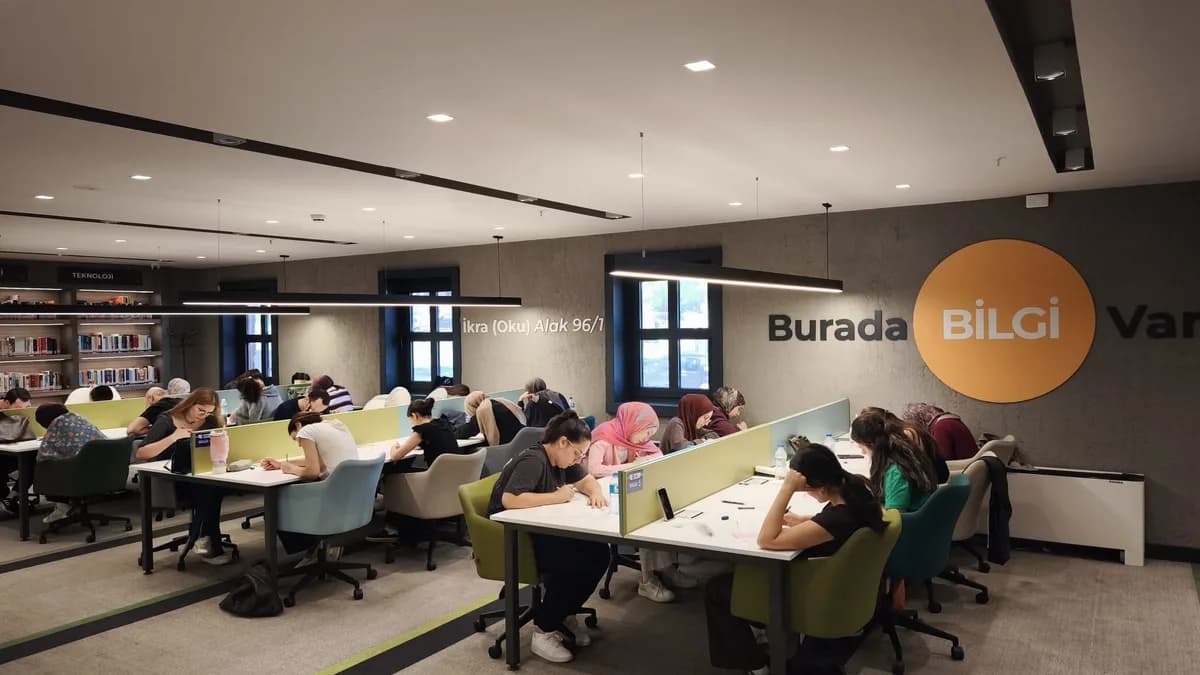 Yıldırım'da gençlere KPSS desteği