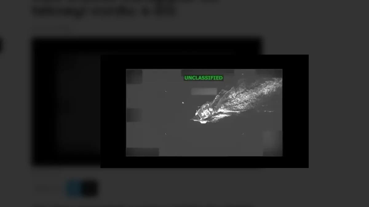 ABD ordusu Karayipler'de tekneyi vurdu: 4 ölü