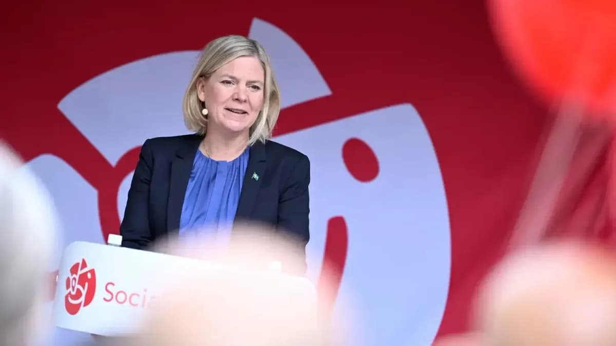 İsveç’te hükümeti kurma görevi Magdalena Andersson’a verildi
