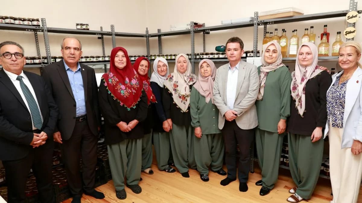 Başkan Aydın Üreten Kadınların Her Zaman Yanında