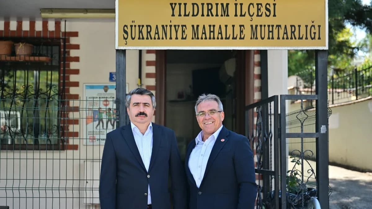 Başkan Oktay Yılmaz’dan Şükraniye Mahallesi’ne ziyaret