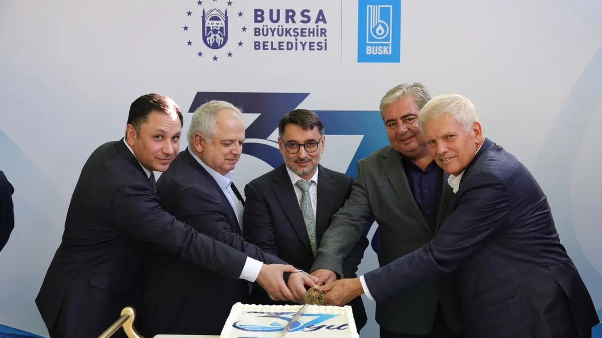 BUSKİ 37'nci yaşını kutladı