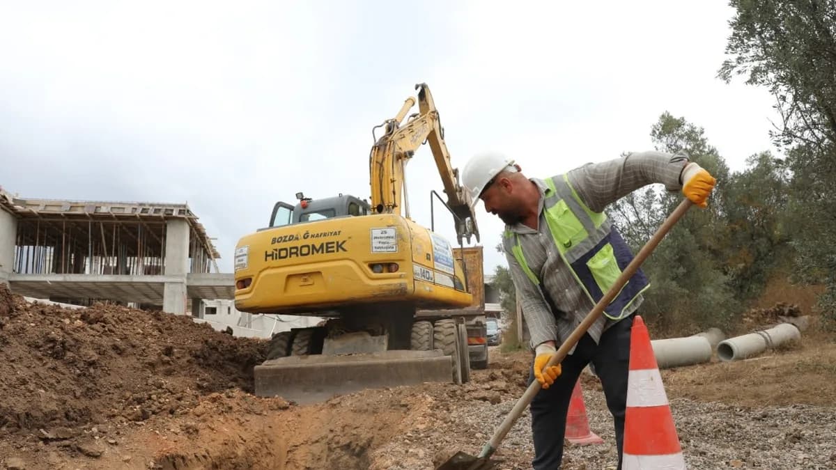 Büyükşehir'den Mudanya'da altyapı hamlesi