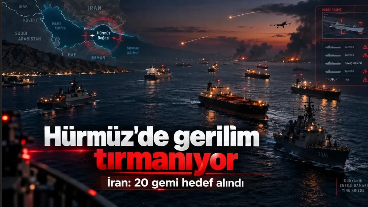 İran'dan Hürmüz Boğazı açıklaması: 20 gemi hedef alındı