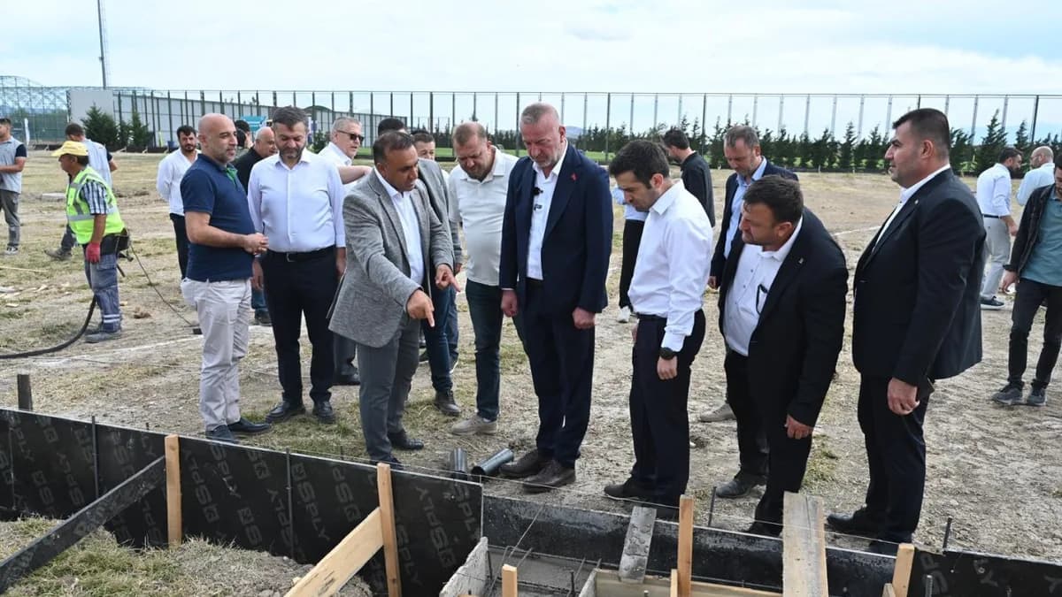 Karacapark’ta 100 milyon liralık spor yatırımında ilk adım atıldı