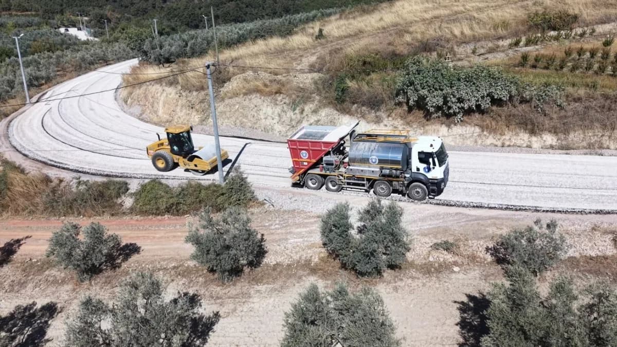 Kestel'de 4 mahallenin yolları yenilendi