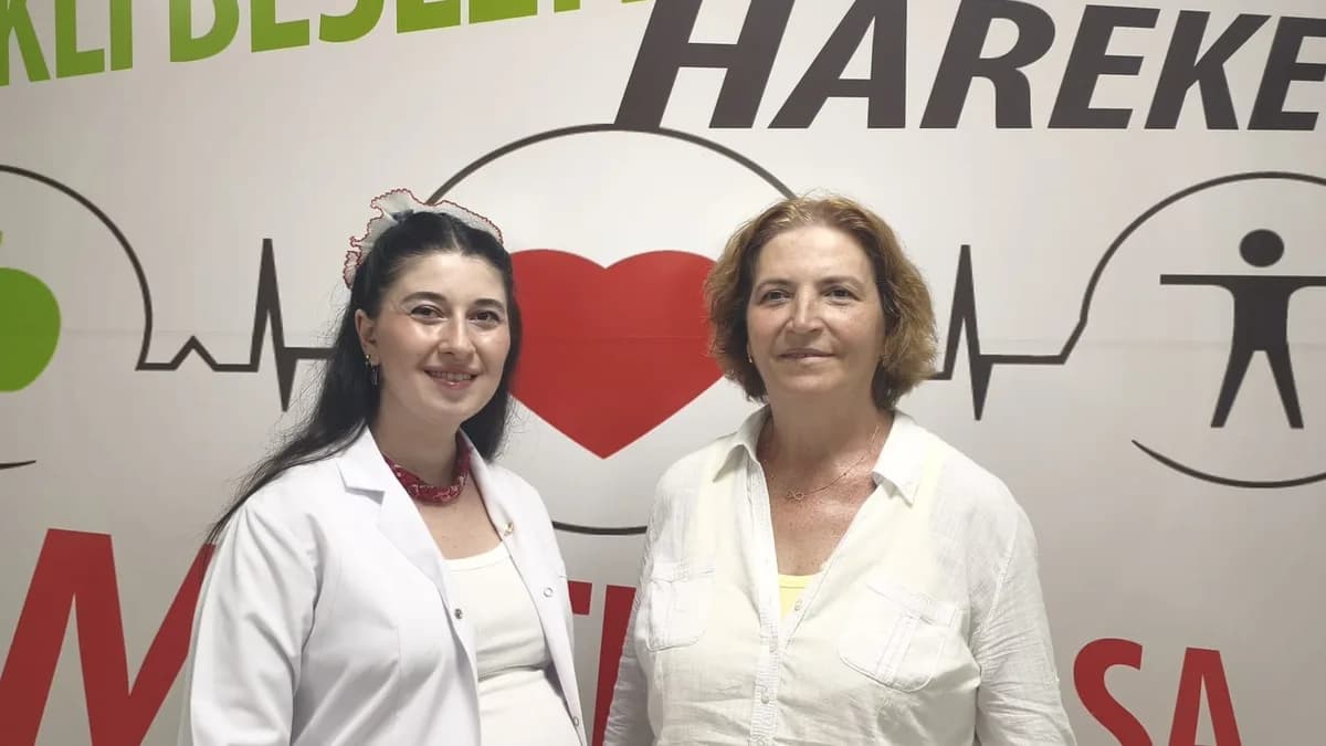 Kırmızı etekle başlayan değişim: 25 kilo verdi, sağlığına kavuştu