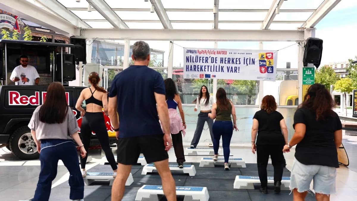 Nilüfer’de Avrupa Hareketlilik Haftası’nda açık hava etkinliği