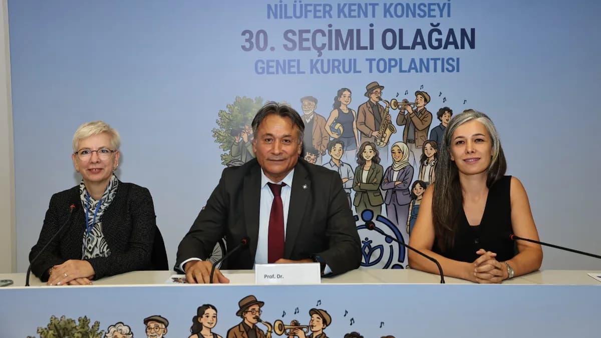 Nilüfer Kent Konseyi’nde Mustafa Berkay Aydın güven tazeledi