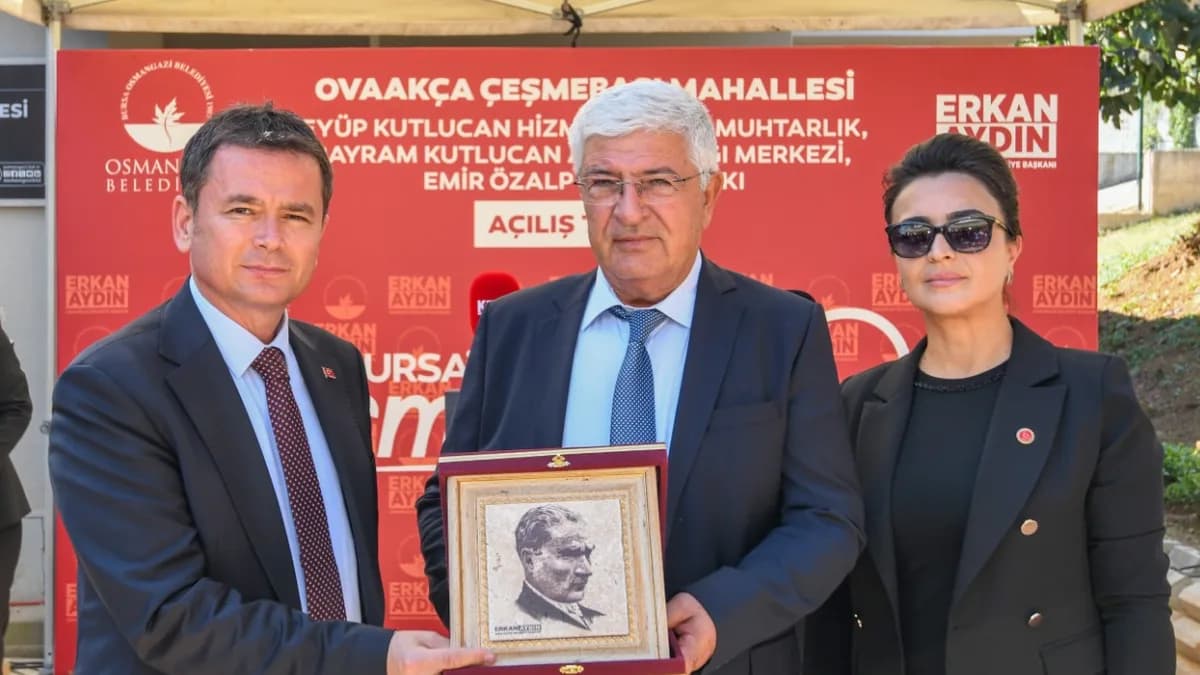 Osmangazi Belediyesi’nden Ovaakça’ya Hizmet Yağmuru