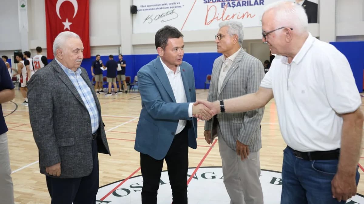 Başkan Erkan Aydın’dan Basketbola Tam Destek
