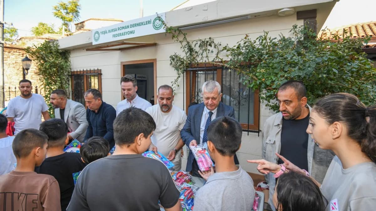 Osmangazi’de Çocukların Yüzünü Güldüren Buluşma