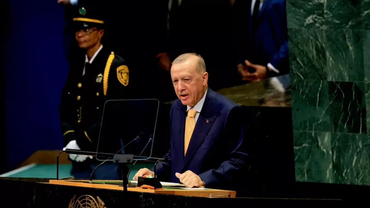 Erdoğan BM kürsüsünden dünyaya seslendi: Gazze çağımızın temerküz kampıdır
