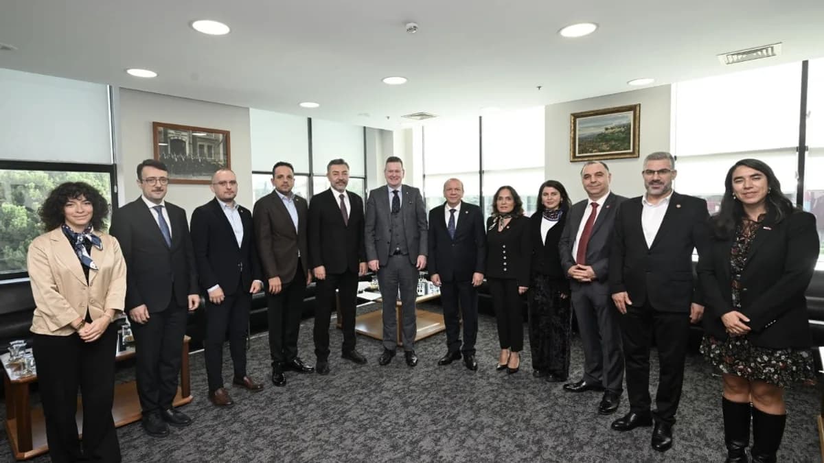 ABD İstanbul Başkonsolosu Michael Lally BTSO’yu Ziyaret Etti