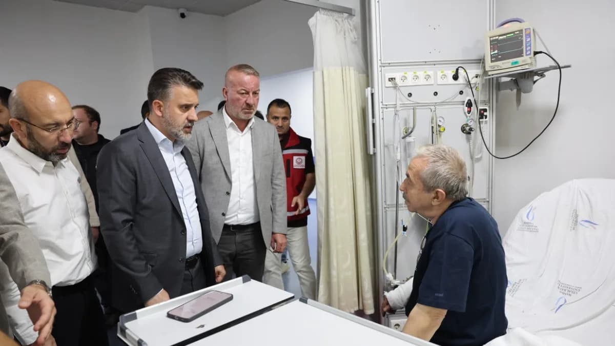 Başkan Vekili Biba, acı günde vatandaşları yalnız bırakmadı