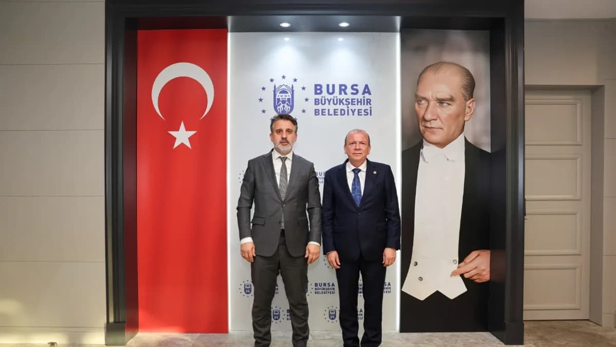 BTSO Başkanı Matlı’dan Büyükşehir Belediye Başkan Vekili Biba’ya Ziyaret