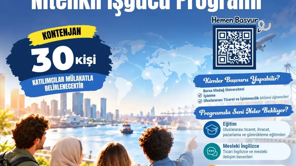 İnegöl’de Üniversiteliler İçin Uluslararası Ticarette Kariyer Fırsatı