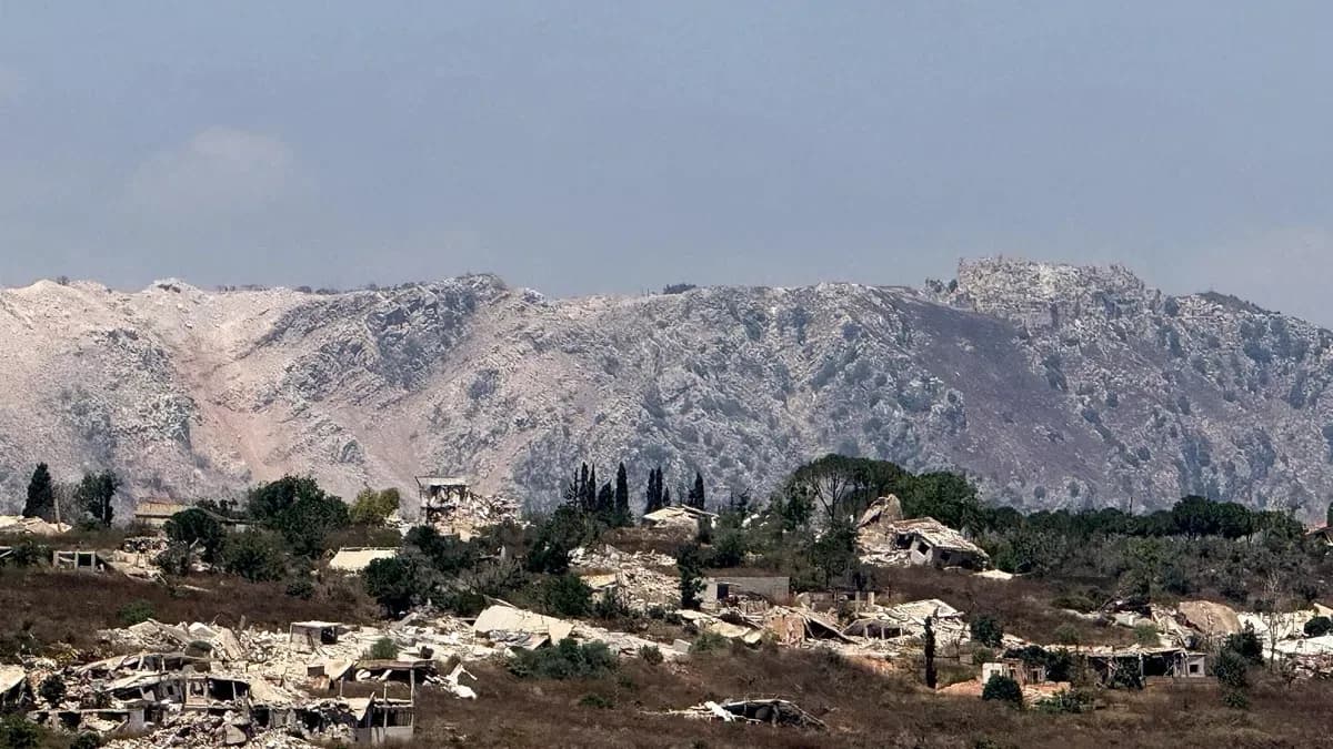 İsrail'in Lübnan sınırı yakınlarında patlama: Ölü ve yaralılar var