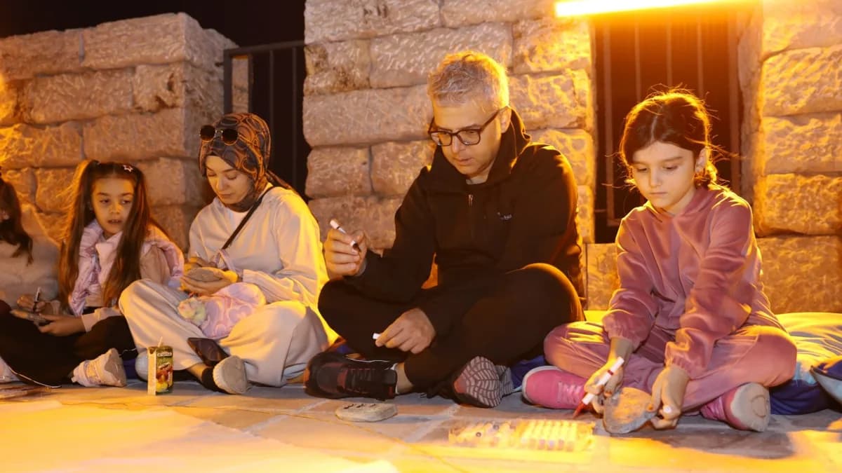 Kız çocukları Zindankapı'da sanat ve tarihle buluştu