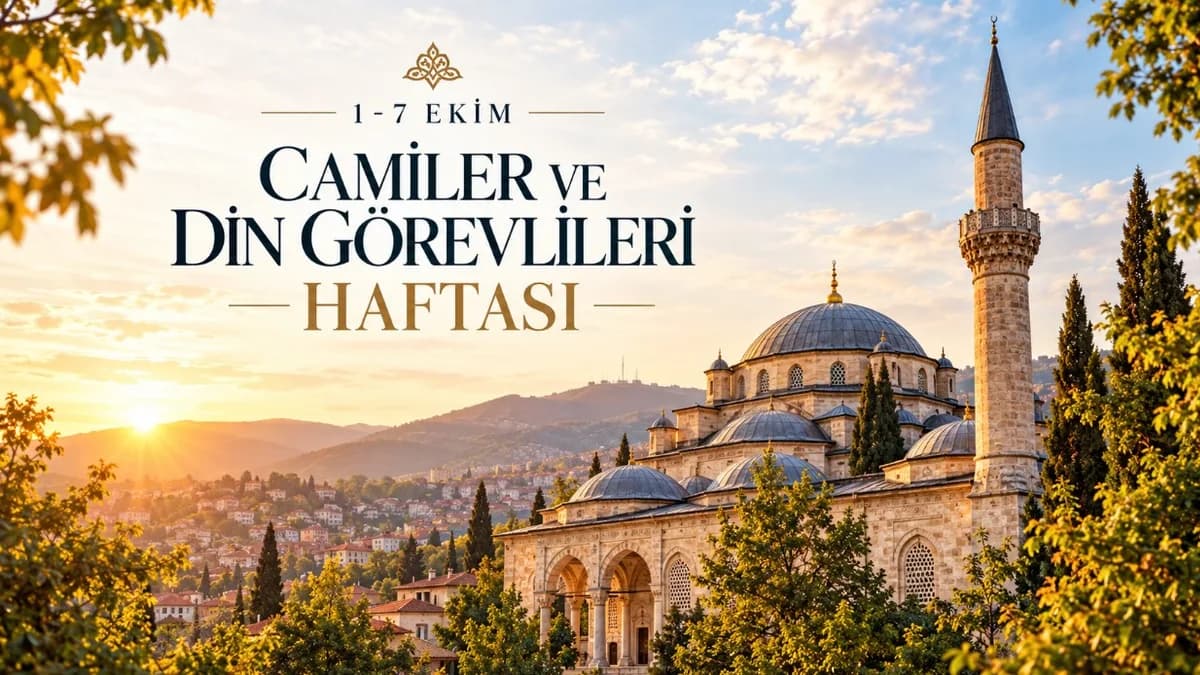Oktay Yılmaz’dan Camiler ve Din Görevlileri Haftası mesajı